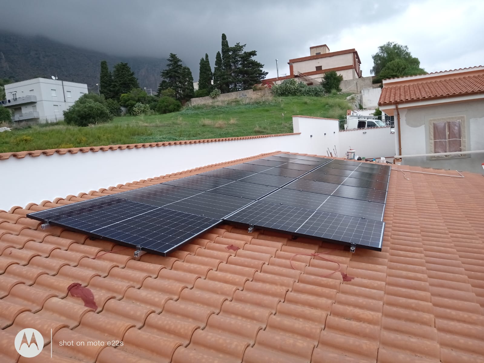 Fotovoltaico Su Tetto A Falda A Erice